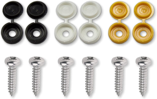 6 Pk Caps & Screws Fixing Kit